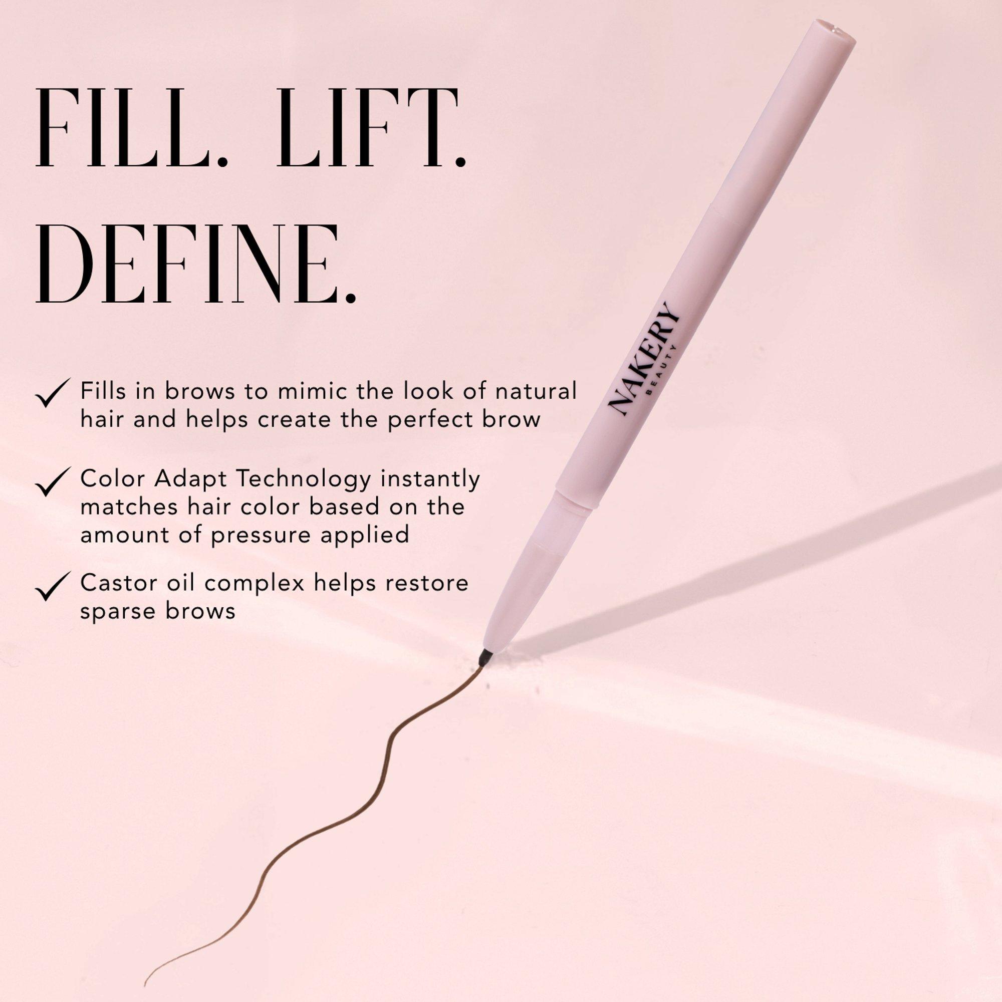 NAKERY BEAUTY Instant Brow Filler Universal Eyebrow Pencil Duo — фото 5