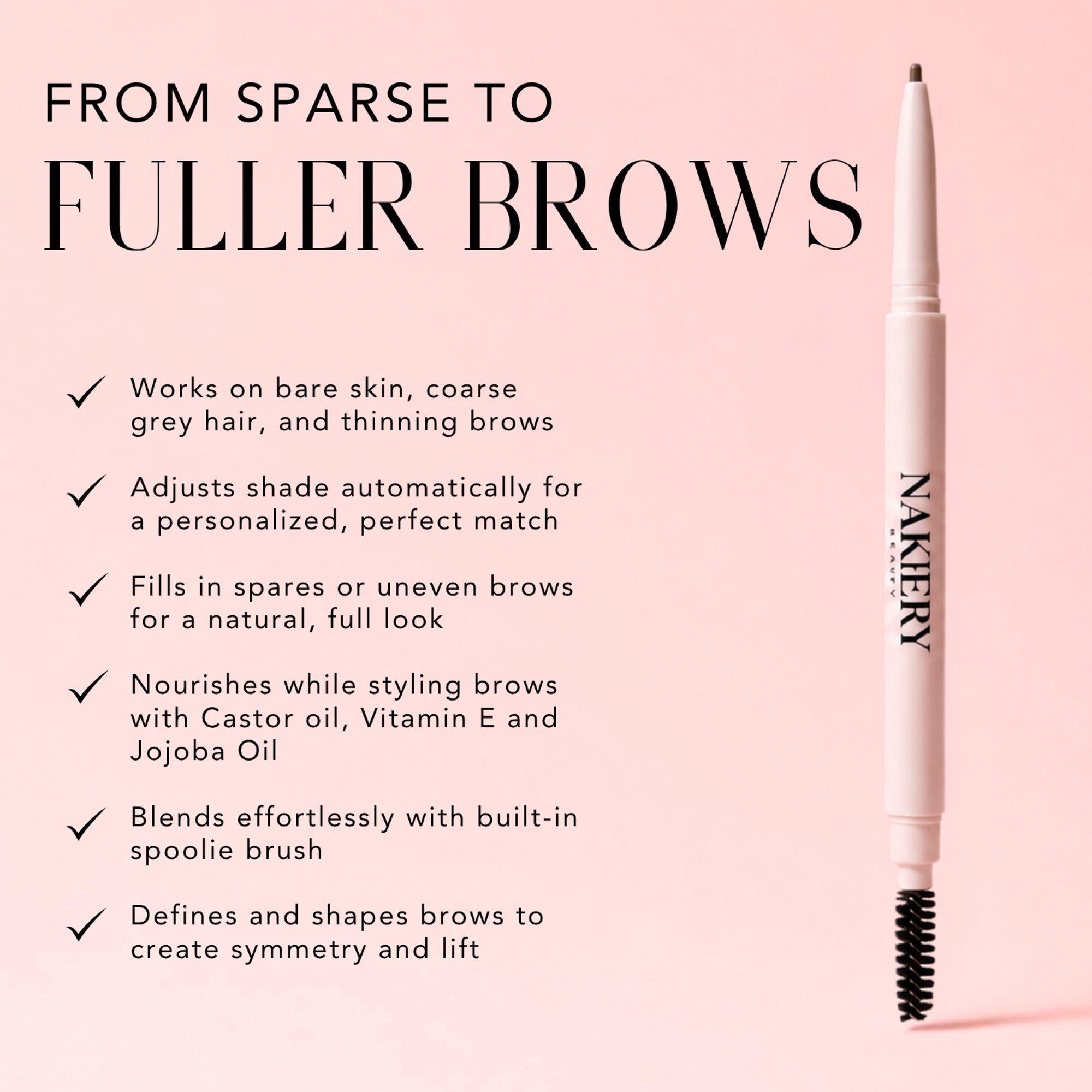 NAKERY BEAUTY Instant Brow Filler Universal Eyebrow Pencil Duo — фото 6