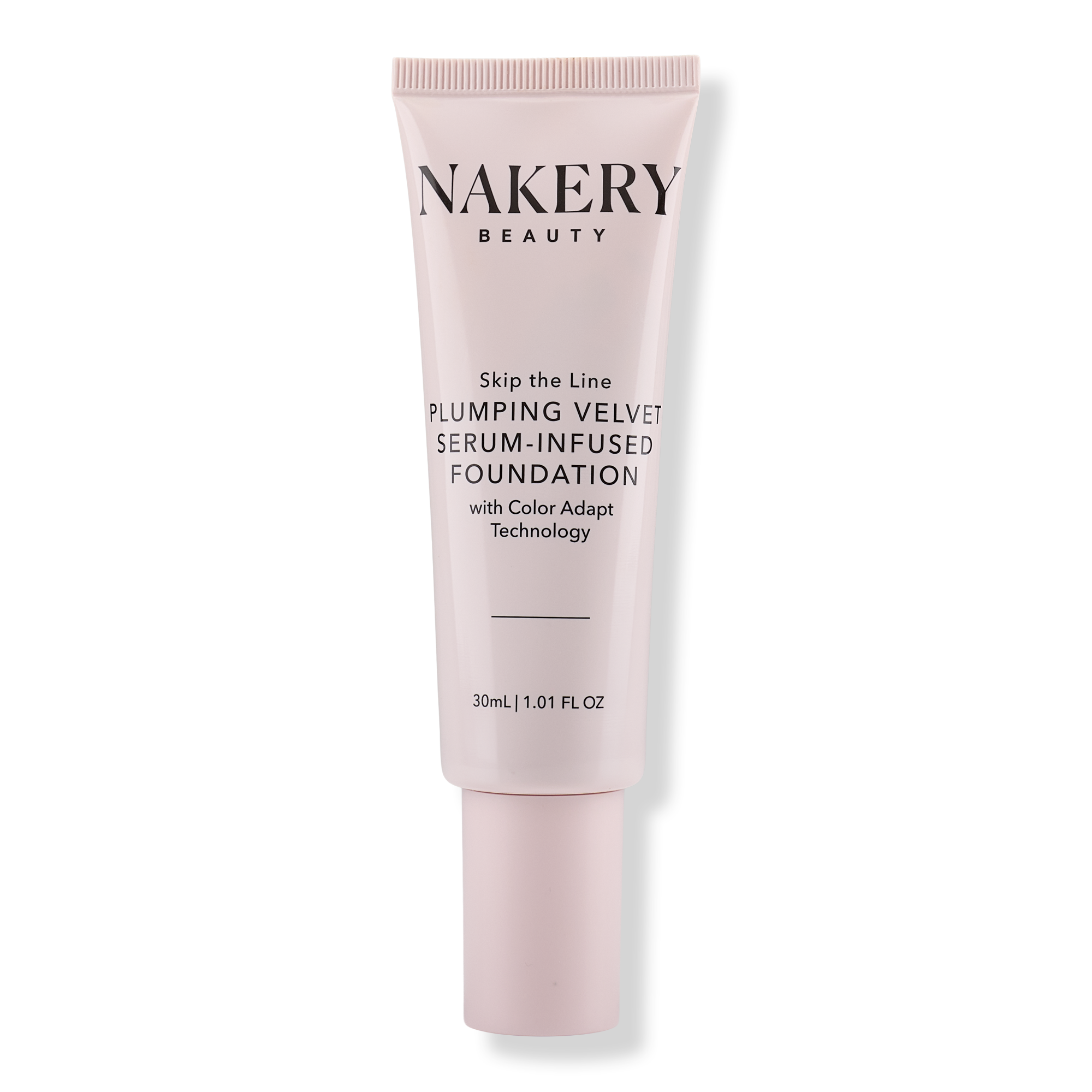 NAKERY BEAUTY Skip the Line Instant Coverage Plumping Velvet Serum-Infused Foundation, цвет: Глубокий