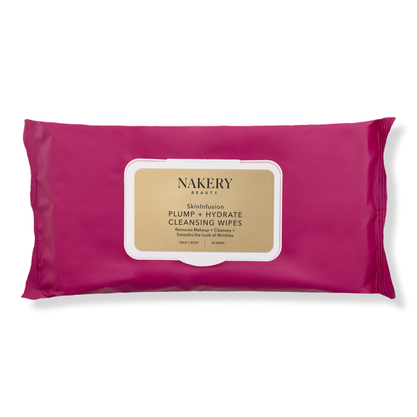 NAKERY BEAUTY SkinInfusion Plump + Hydrate Cleansing Wipes #1