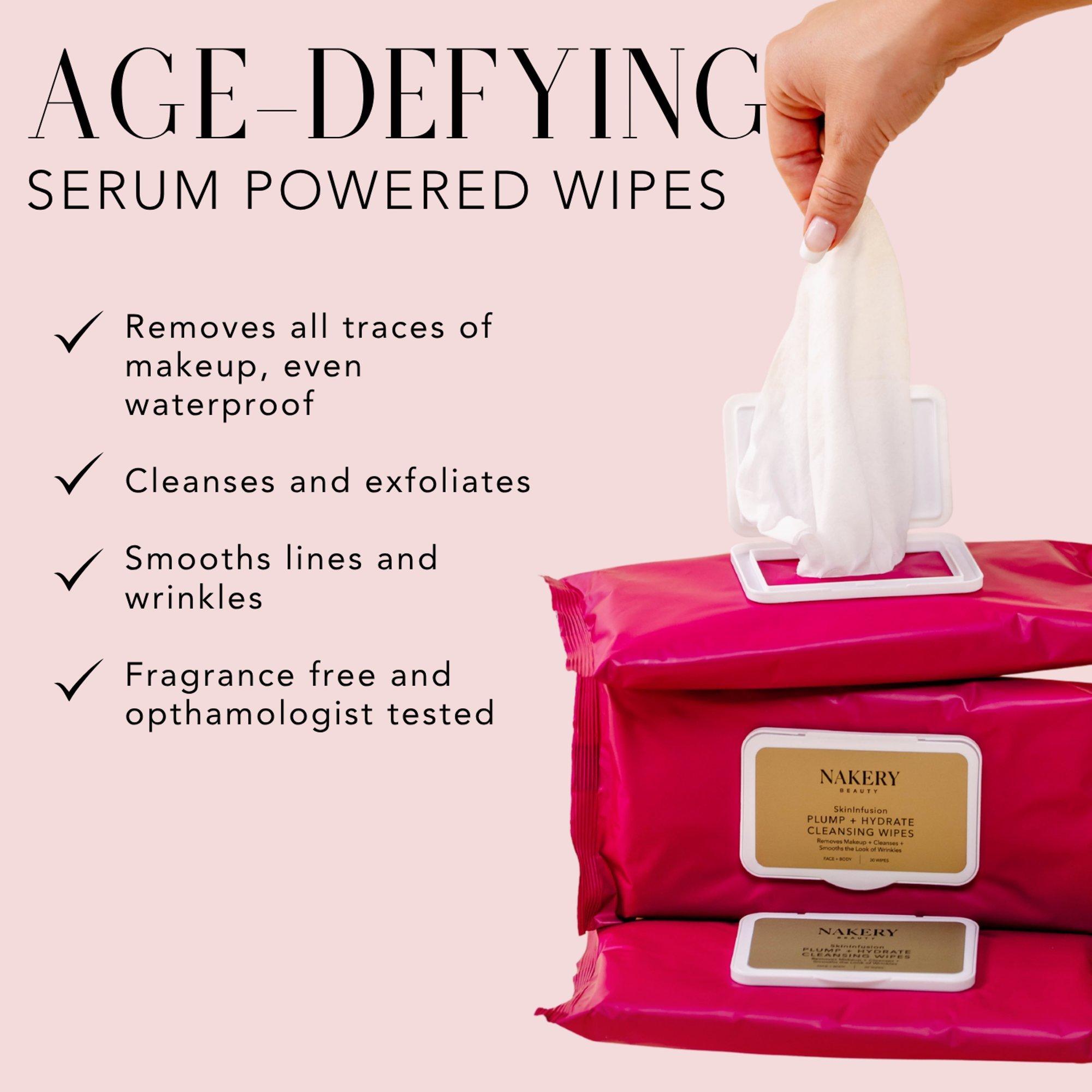 NAKERY BEAUTY SkinInfusion Plump + Hydrate Cleansing Wipes — фото 6