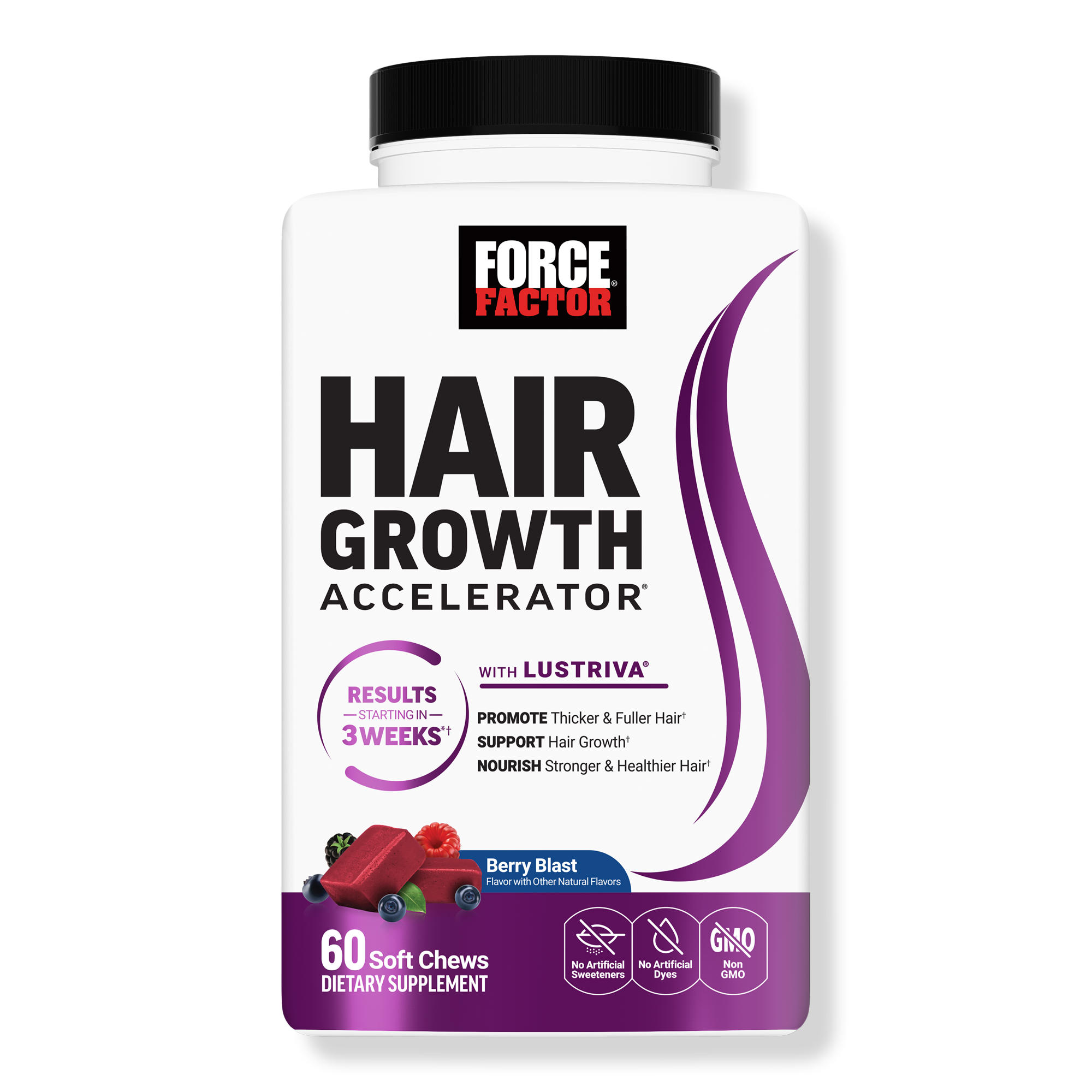 Force Factor Hair Growth Accelerator Soft Chews #1