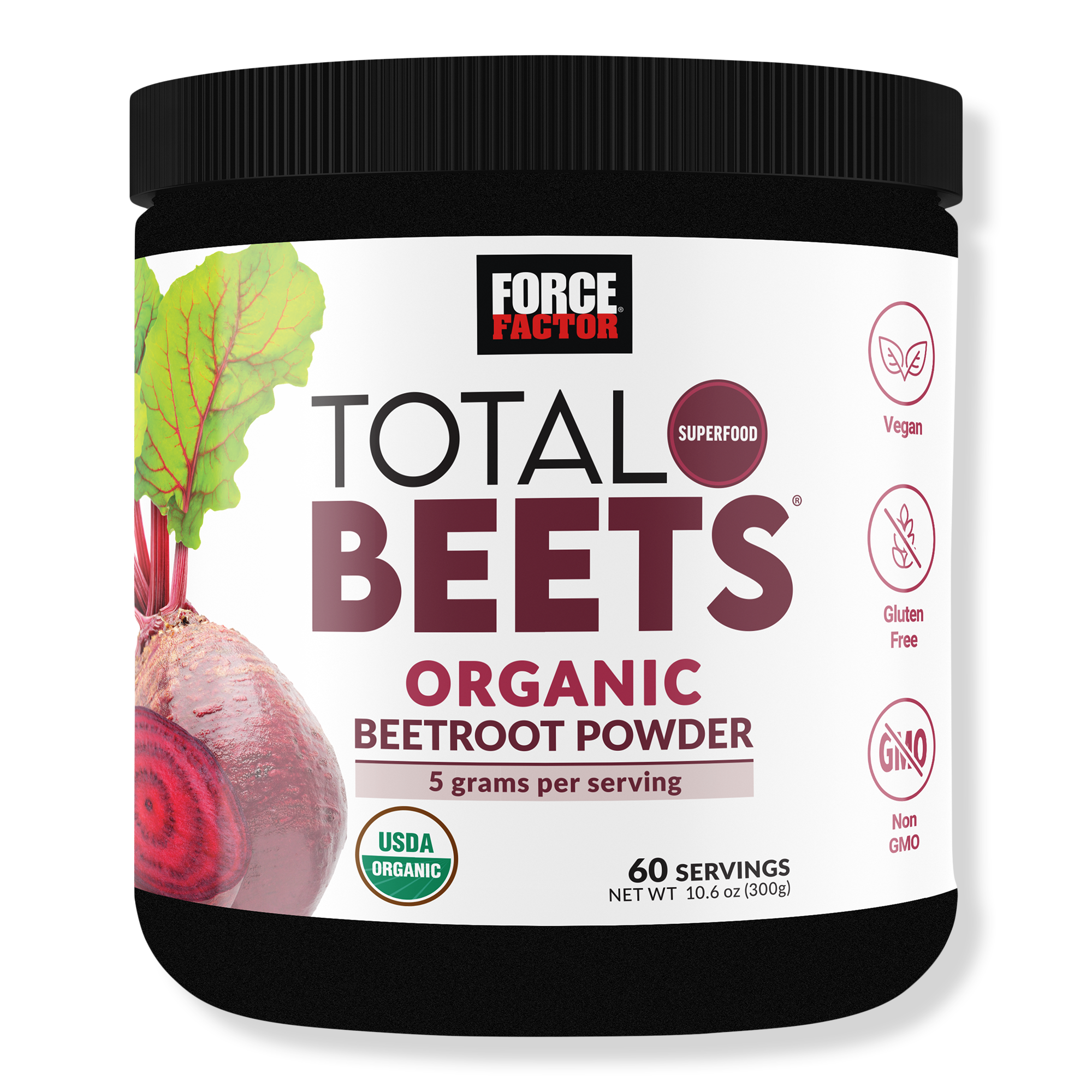 Force Factor Total Beets Organic Beetroot Powder #1