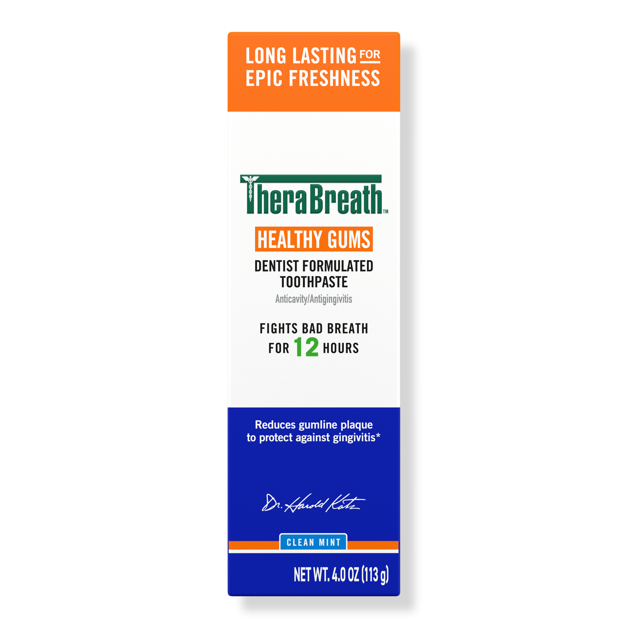 TheraBreath Healthy Gums Toothpaste Clean Mint #1