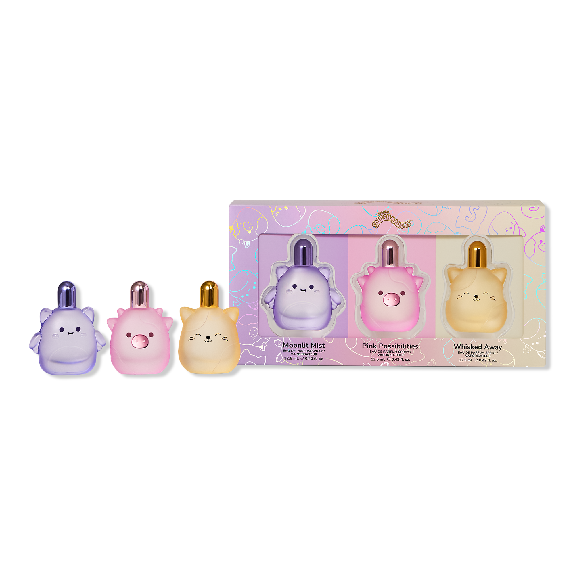 Squishmallows Fragrances 3-Piece Coffret Set with Sprayers #1