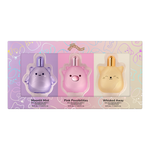 Squishmallows Fragrances 3-Piece Coffret Set with Sprayers #2