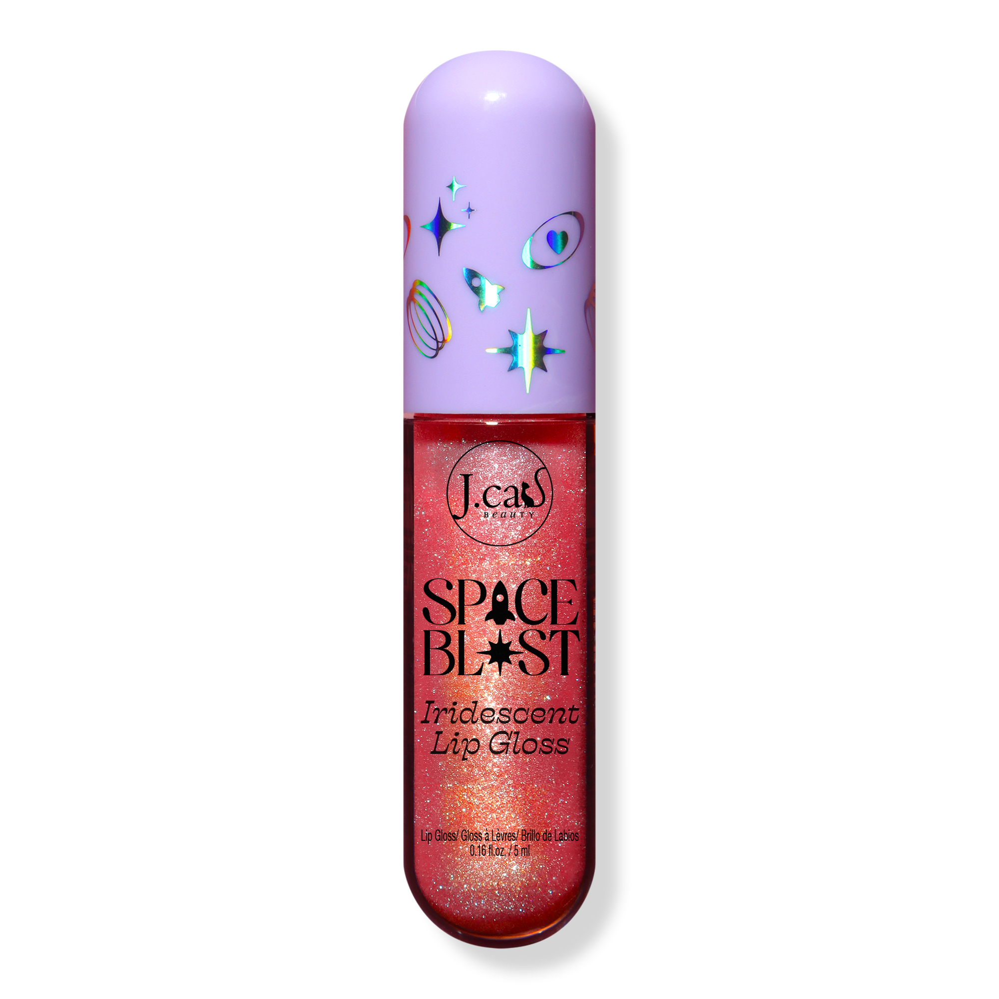 J.Cat Beauty Space Blast Lip Gloss, цвет: Янтарный — фото 1
