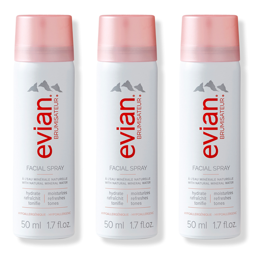 Natural Mineral Water Facial Spray Travel Trio