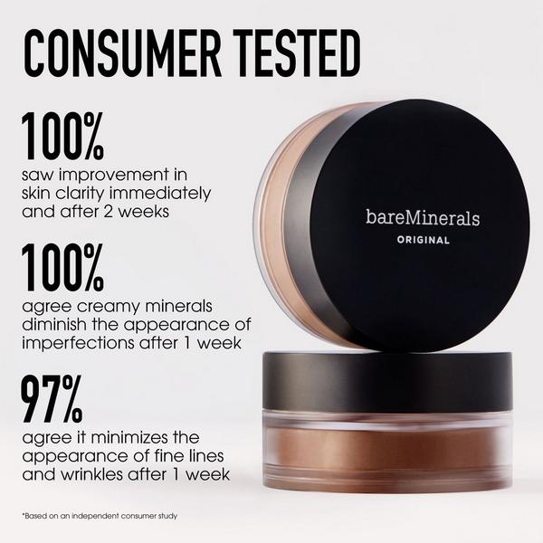 Base mineral en polvo suelto original sin talco SPF 15 7