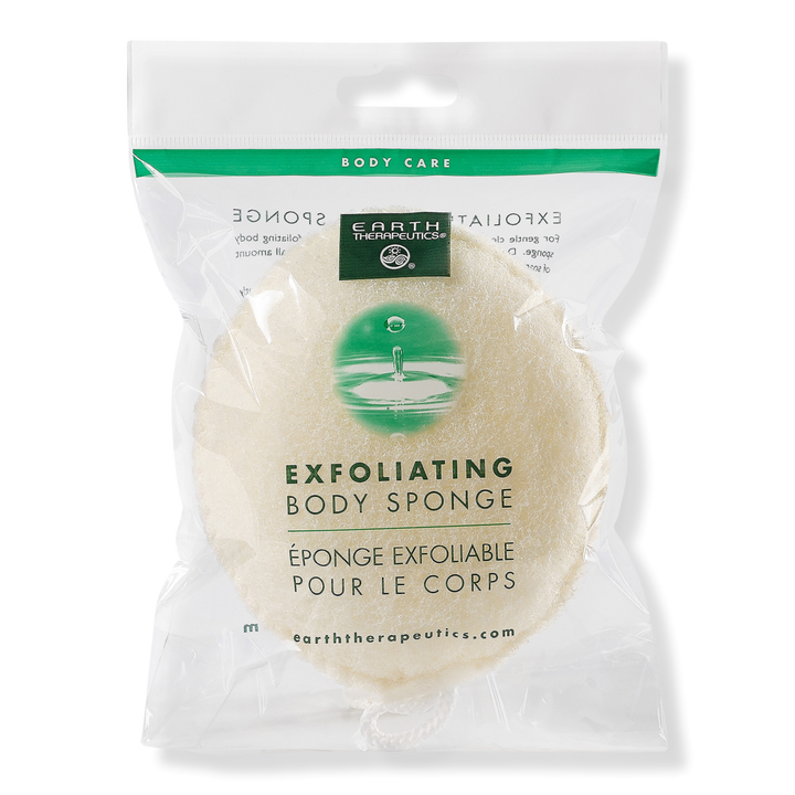 Exfoliating Round Body Sponge Earth Therapeutics Ulta Beauty