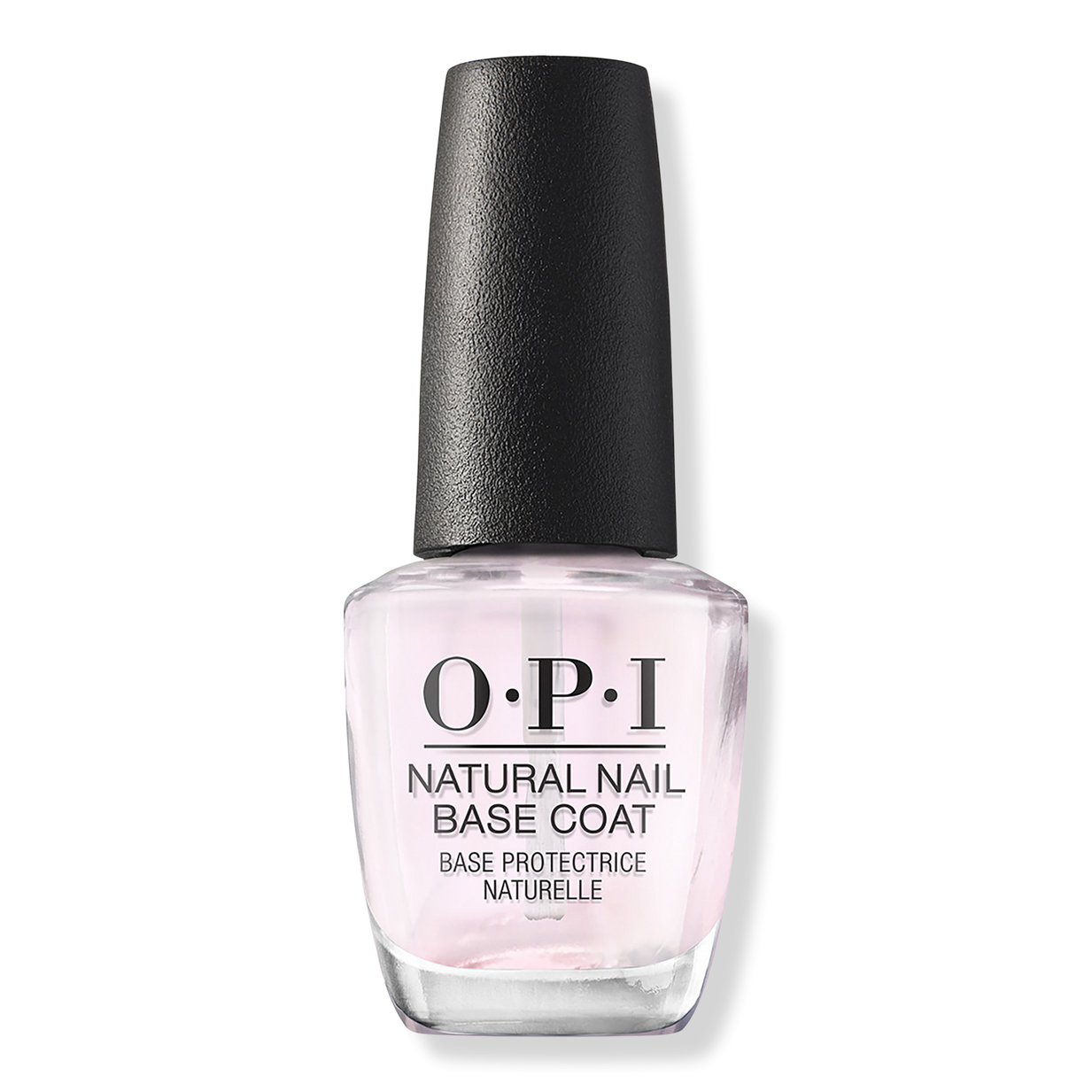 OPI Nail Lacquer, Natural Nail Base Coat, Clear Nail Polish, 0.5 fl oz 