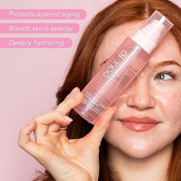 Doll 10 Doll Skin Genius Super Spray Hyaluronic Spray Serum with Reishi Mushroom #3