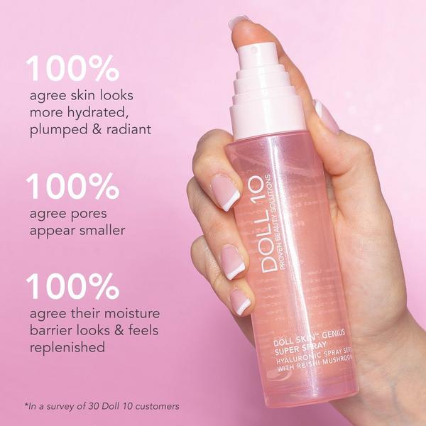 Doll 10 Doll Skin Genius Super Spray Hyaluronic Spray Serum with Reishi Mushroom #4