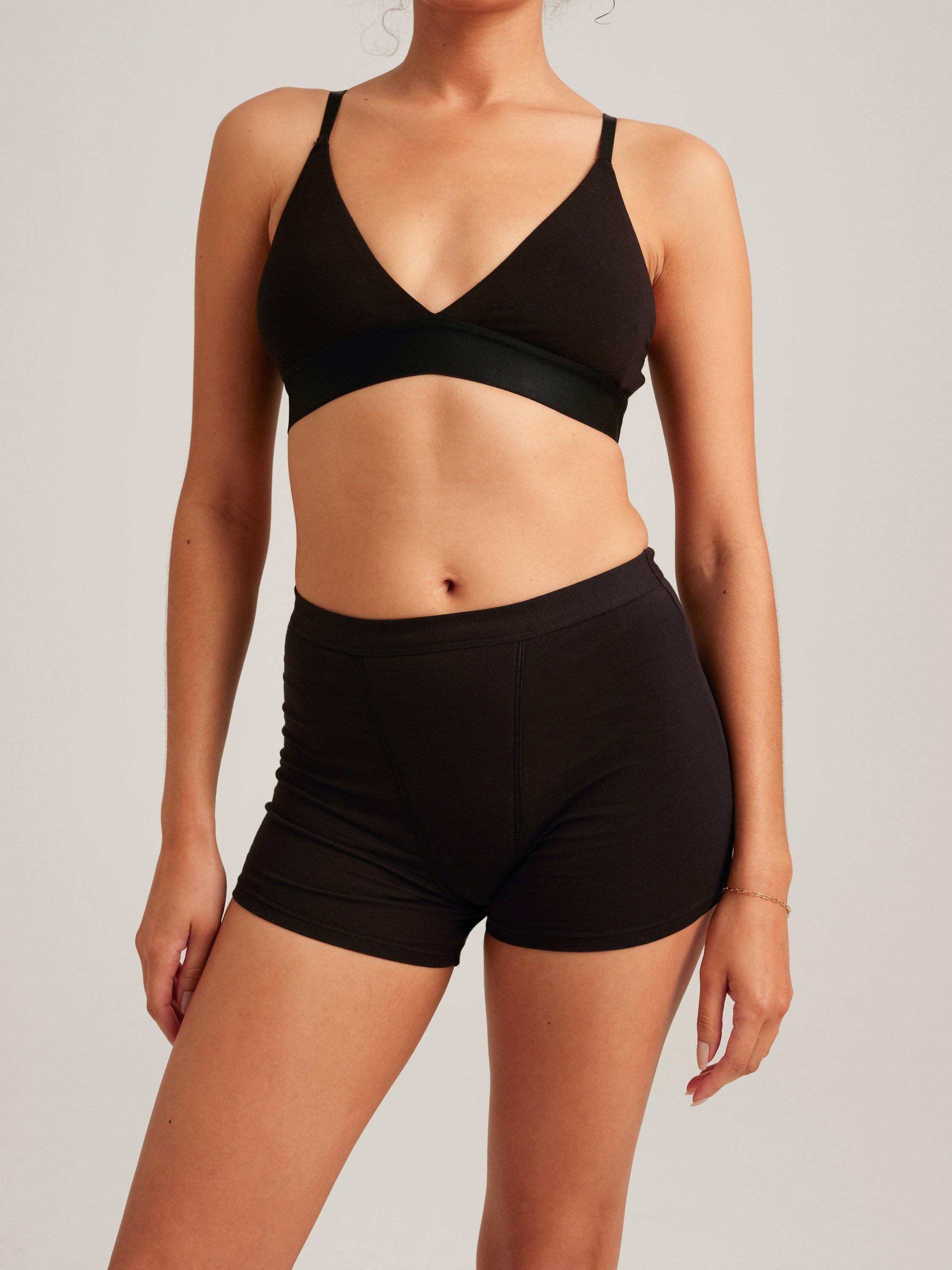 Saalt Leakproof Cotton Sleep Short #1