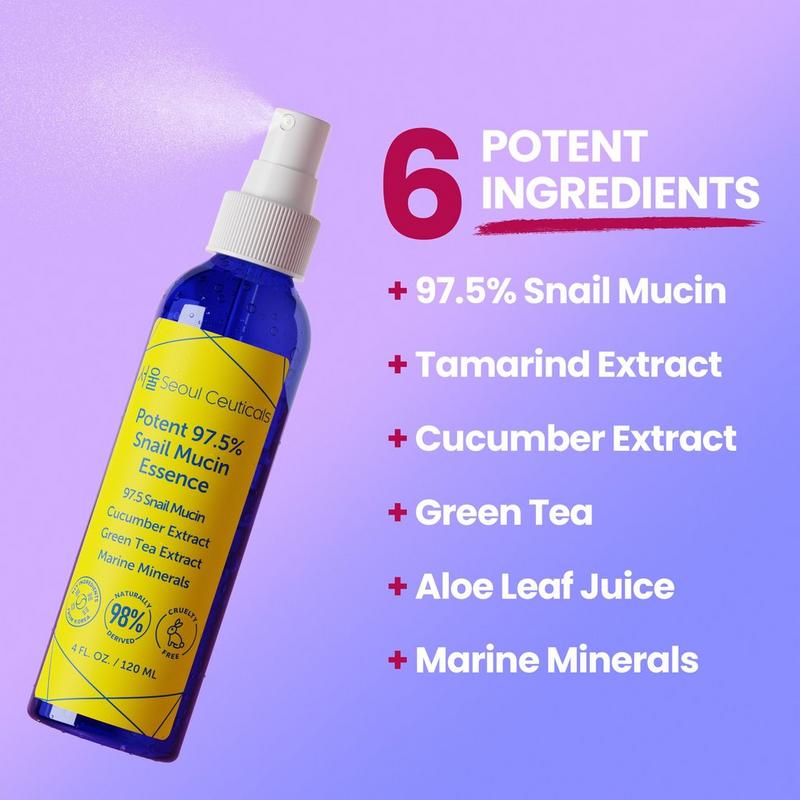 Seoul Ceuticals - Korean Skin Care Potent 97.5% Snail Mucin