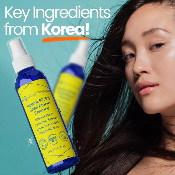 Seoul Ceuticals Korean Skin Care Potent 97.5% Snail Mucin Essence #5