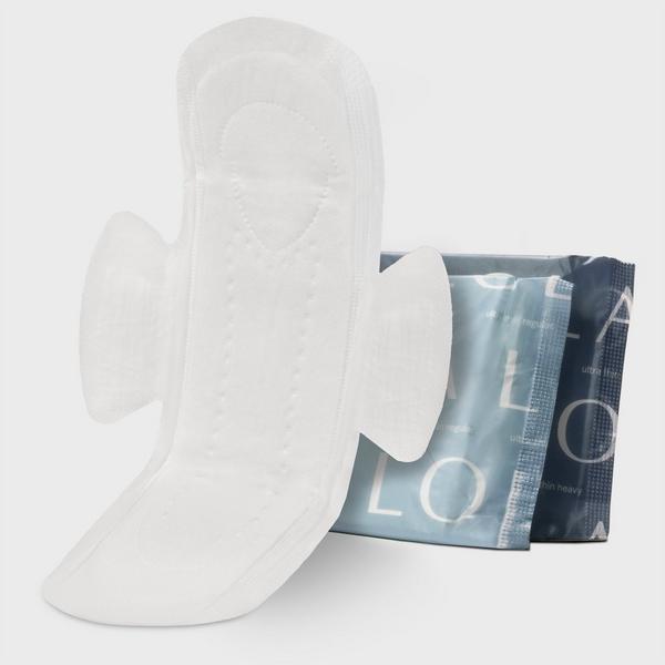 LOLA Heavy Organic Cotton Pads W/ Wings #3