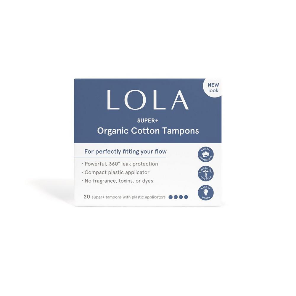 Lola Super Plus Organic Cotton Tampons