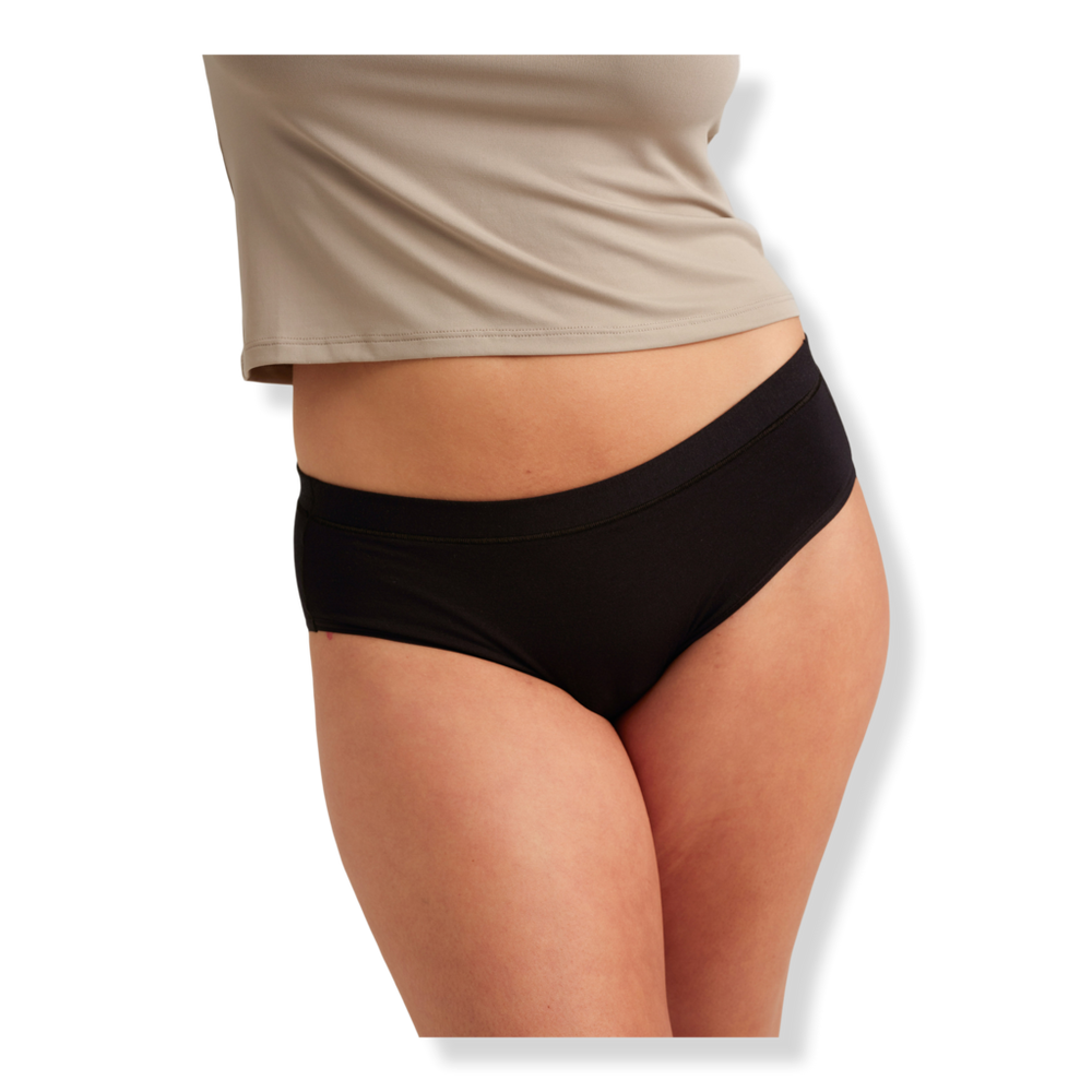Saalt Leakproof Comfort Brief - M-Volcanic Black
