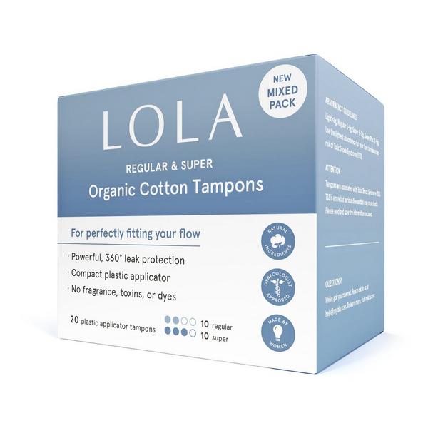 LOLA Assorted Organic Cotton Tampons #1