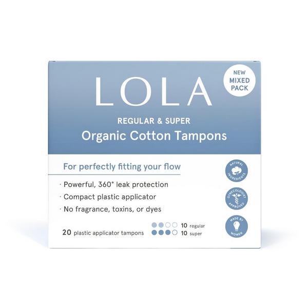 LOLA Assorted Organic Cotton Tampons #3