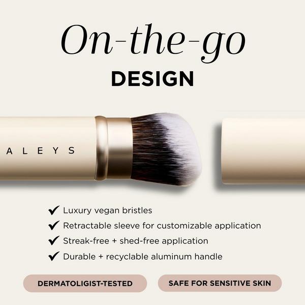 HALEYS Beauty Re-tractable Face Brush #4