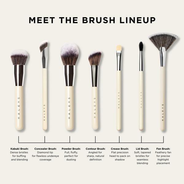 HALEYS Beauty Re-tractable Face Brush #5