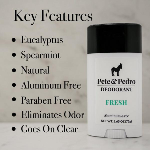 Pete & Pedro FRESH Natural Deodorant #3