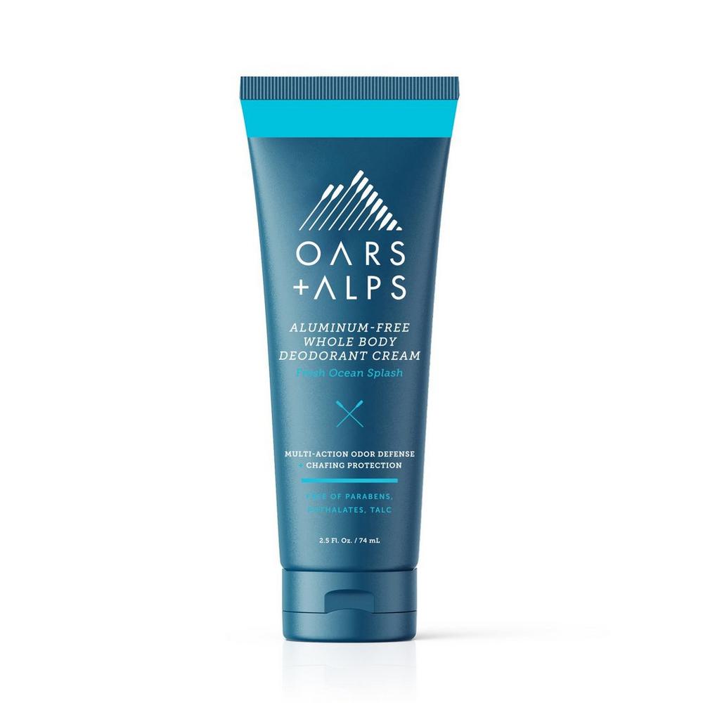 Oars + Alps Whole Body Cream Deodorant - Fresh Ocean Splash