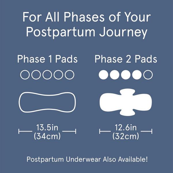 LOLA Organic Cotton Postpartum Pads Phase 2 #7