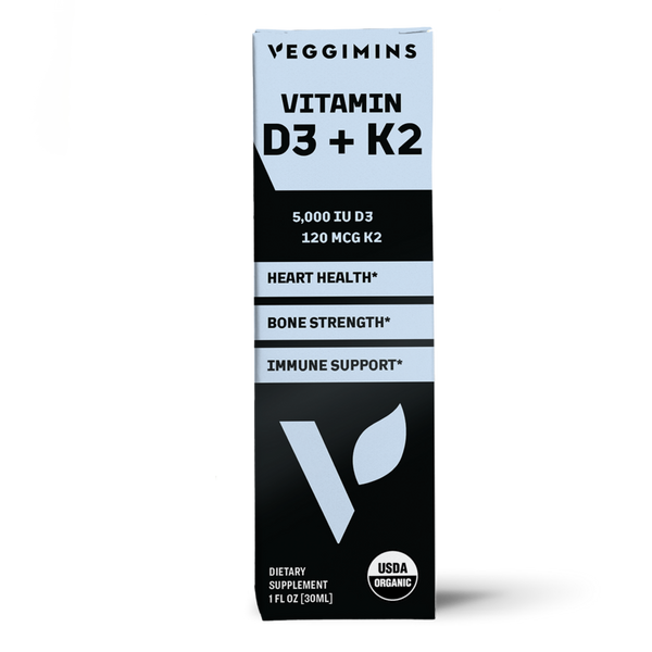 Veggimins Organic Nano Vitamin D3 + K2 #3