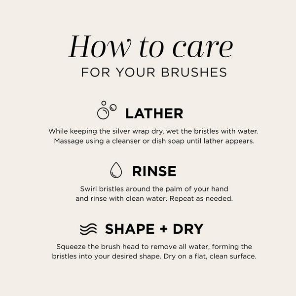 HALEYS Beauty Fan Brush #6