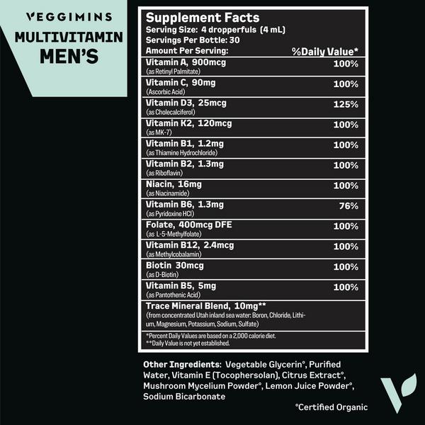 Veggimins Mens Multivitamin #5