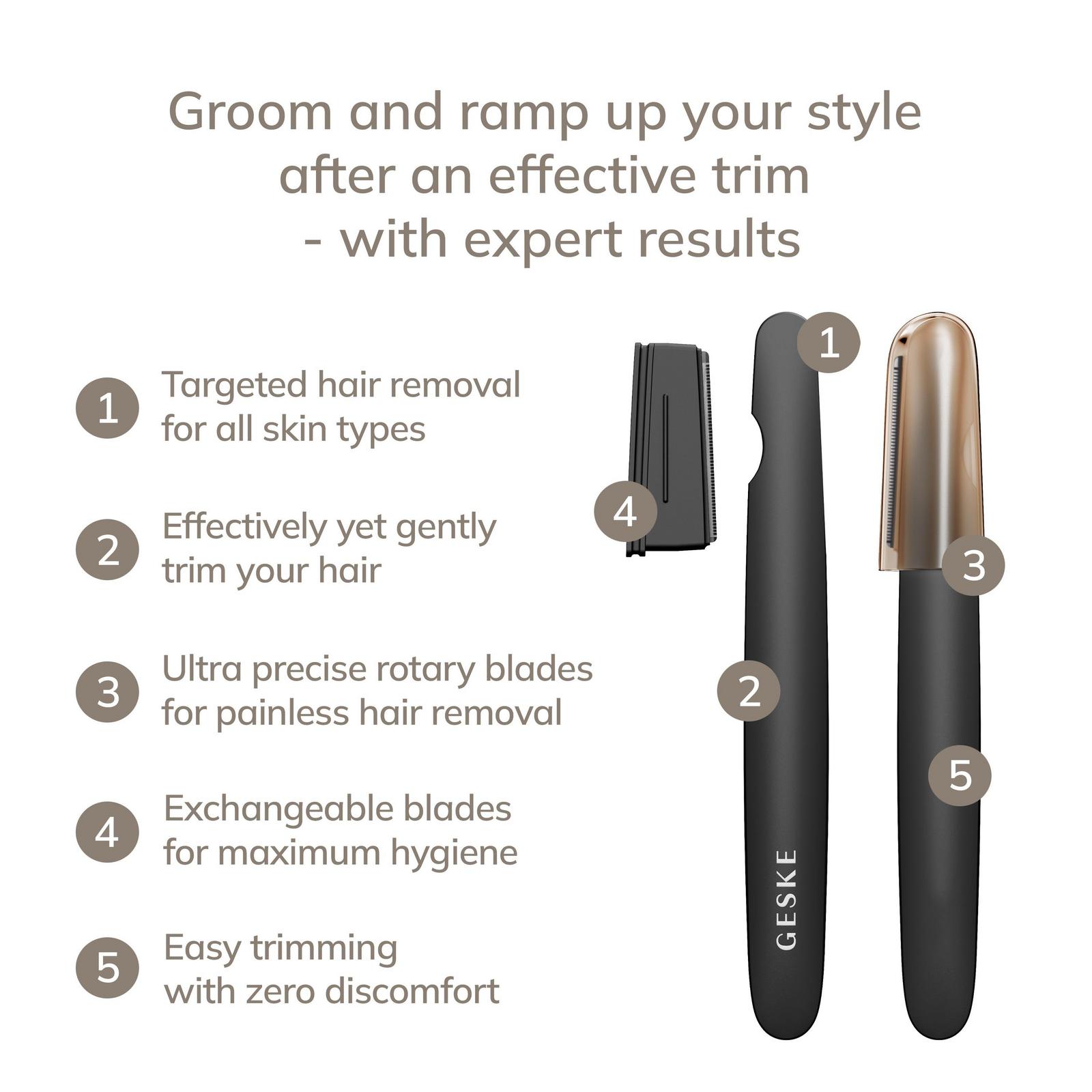 SmartAppGuided Precision Trimmer | 4 in 1 - Gray
