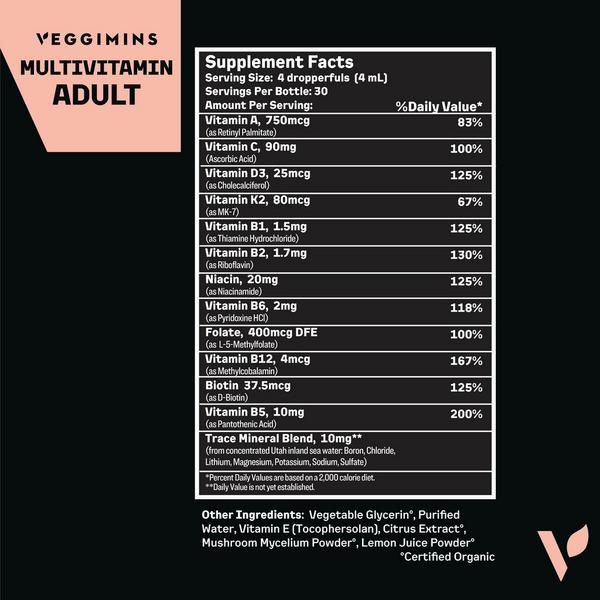 Veggimins Adult Multivitamin #5