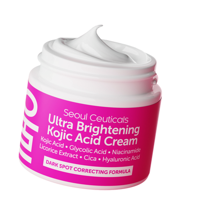 Seoul Ceuticals Korean Skin Care Ultra Brightening Kojic Acid Cream