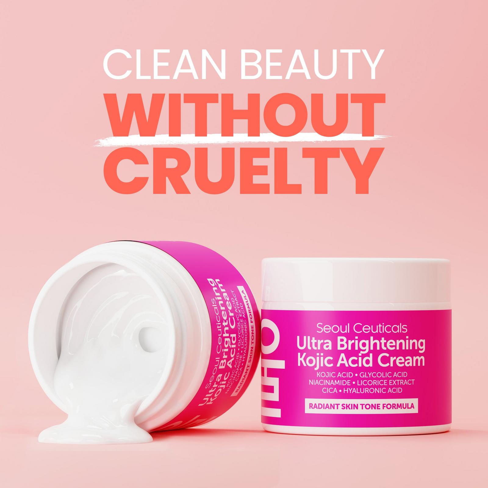 Korean Skin Care Ultra Brightening Kojic Acid Cream