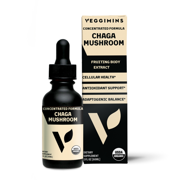 Veggimins Organic Chaga Mushroom #1