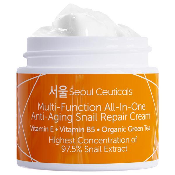 Seoul Ceuticals Korean Skin Care Multi-Function All-In-One Anti-Aging Snail Repair Cream #1