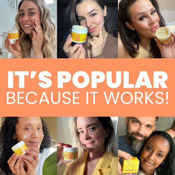 Seoul Ceuticals Korean Skin Care Ultra Glow Turmeric Face Cream #3