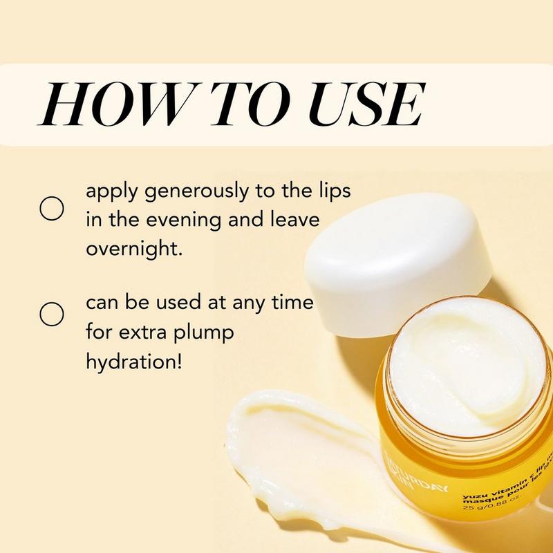 vitamin c lip mask Vitamin C Lip Sleeping Mask - Lightening Korean Lip Balm for Dark, Dry,  Pigmented Lips