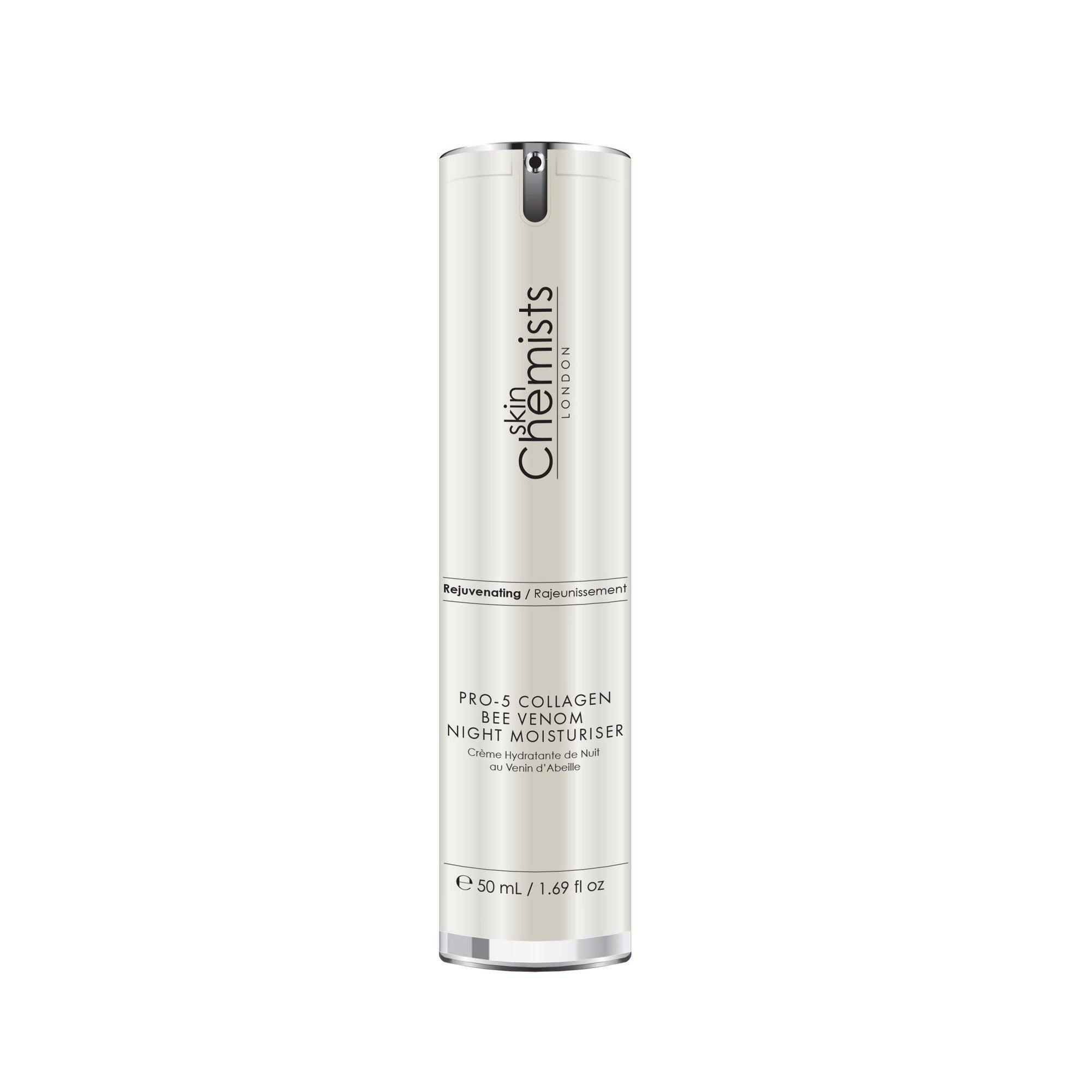 skinChemists Pro-5 Collagen Rejuvenating Bee Venom Night Moisturizer #1