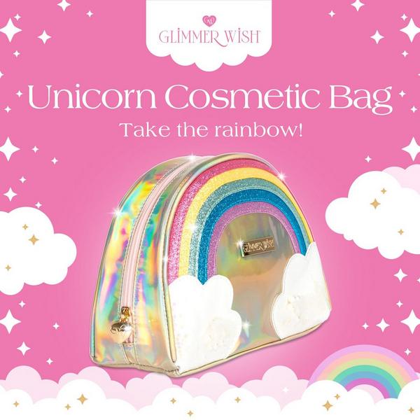 Glimmer Wish Unicorn Cosmetic Bag #2