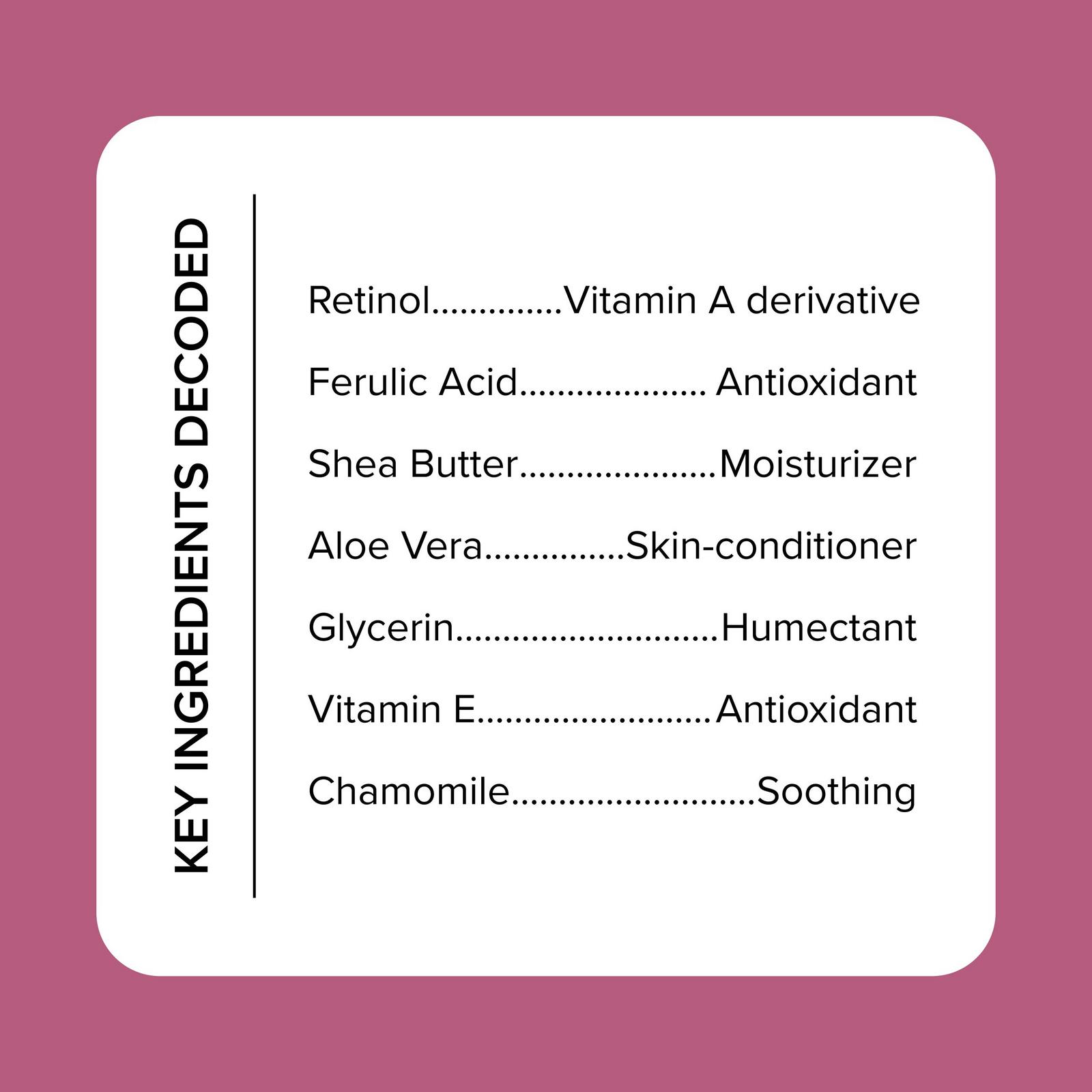 Retinol + Ferulic Acid Age Rewind Body Cream - Fragrance