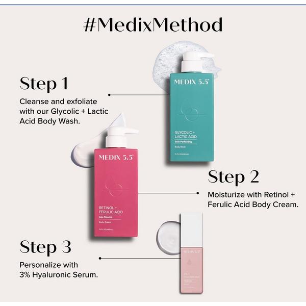 Medix 5.5 Retinol + Ferulic Acid Age Rewind Body Cream #7