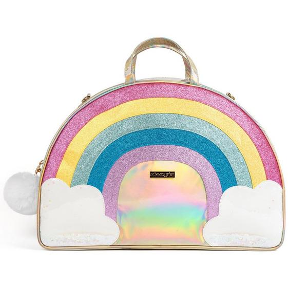 Glimmer Wish Unicorn Rainbow Overnight Bag #1