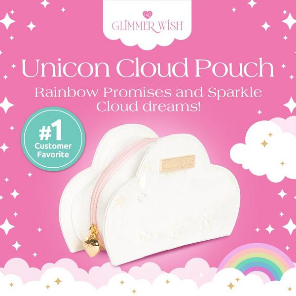 Glimmer Wish Unicorn Cloud Pouch #2
