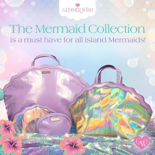Glimmer Wish Mermaid Shell Cosmetic Bag #6