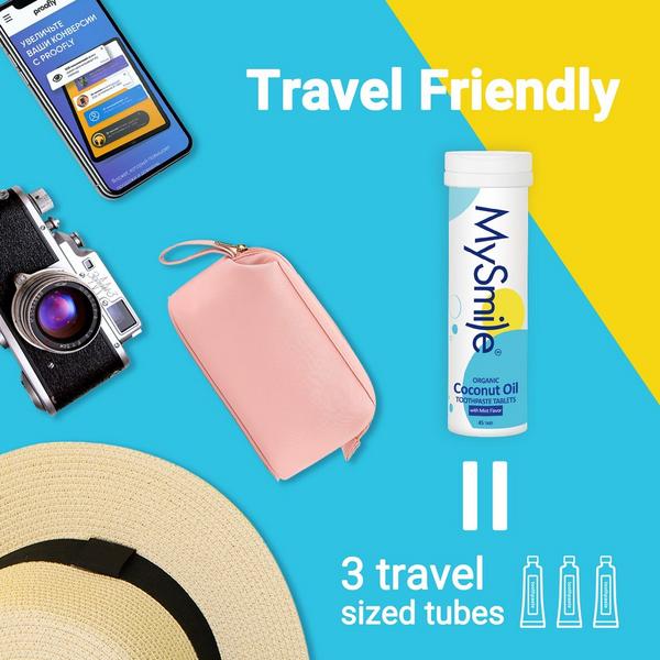 MySmile Organic Coconut Oil Toothpaste Tablets #6