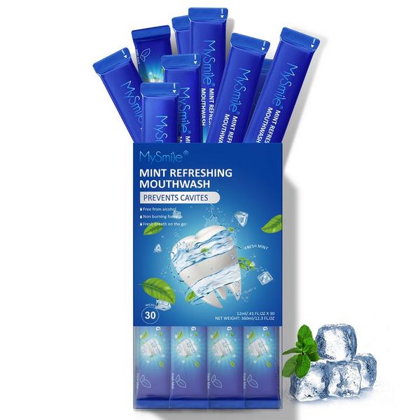 MySmile Travel-Friendly Alcohol-Free Mouthwash in Fresh Mint #6